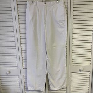 Liz Claiborne Lizsport White/Khaki Pants Size 12